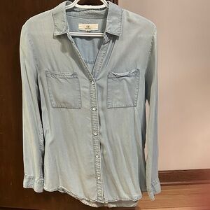 Thread & Supply Light Blue Denim Shirt